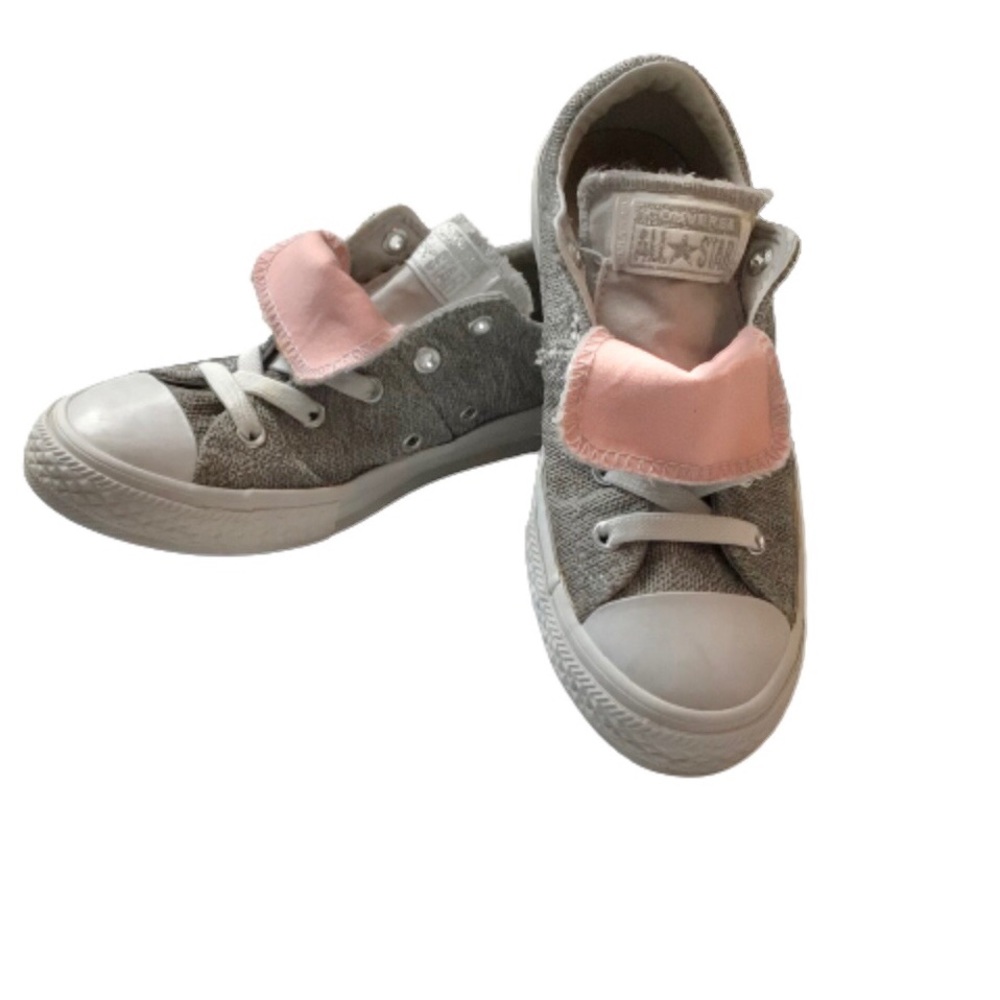 Converse All Star Maddie Ox Mouse Storm Gray & Pink 2JR
